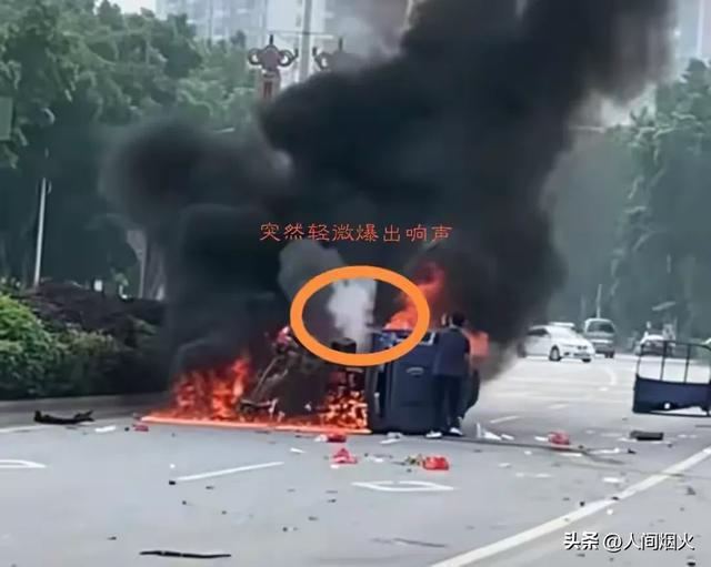 路人从着火车辆中冒死救人 英勇行为获全网点赞